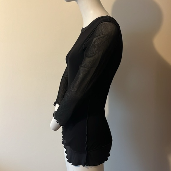 Pete 3/4 Crew Mesh Lined Black Size M - Picture 3 of 10